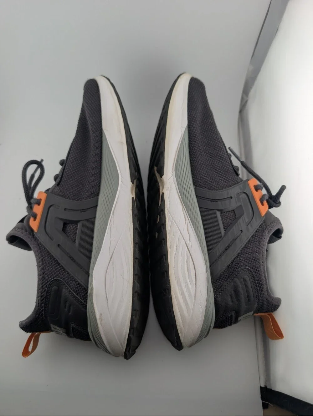 Puma Men's Size 12 Pacer 23 Running Shoes Gray Orange